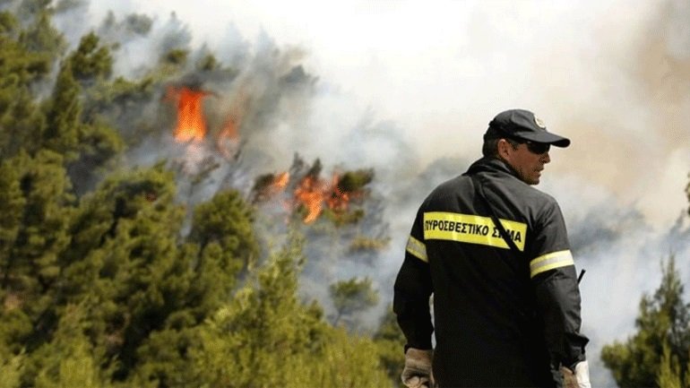 Μεγάλη πυρκαγιά στα Άγναντα Πηνείας- Επιχειρούν οι πυροσβέστες και εναέρια μέσα