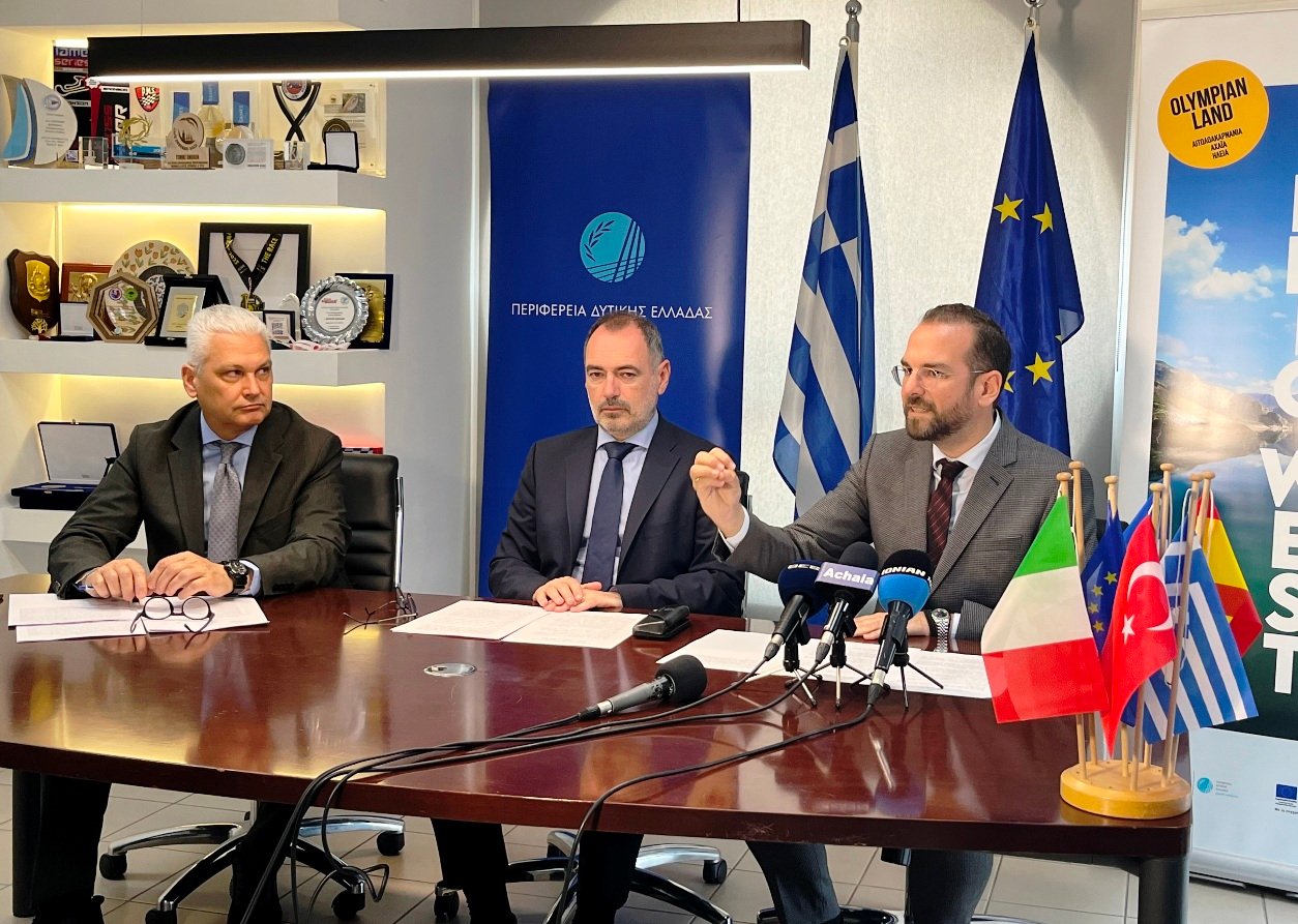 Συνεργασία της Περιφέρειας Δυτικής Ελλάδας με το Υπουργείο Εξωτερικών για να ηγηθεί η ΠΔΕ της Μακροπεριφέρειας Μεσογείου